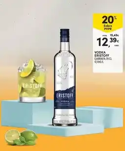 Continente Eristoff - vodka promoção