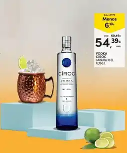 Continente Vodka promoção