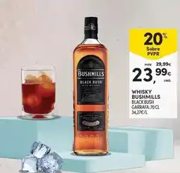 Continente Bushmills - whisky promoção
