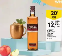 Continente Scotrish leader original garrafa promoção