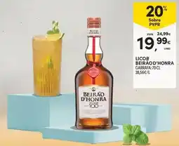 Continente Licor beirao - licor d'honra promoção