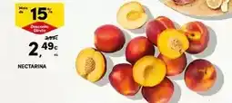 Continente Nectarina promoção