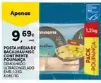 Continente Continente - posta média de bacalhau msc promoção