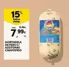 Continente Campofrio - mortadela de peru c/ azeitonas promoção