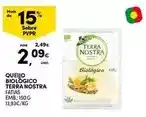 Continente Terra nostra - queijo biologico promoção