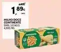 Continente Continente - milho doce promoção