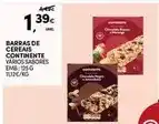 Continente Continente - barras de cereais promoção