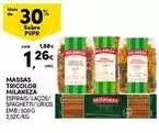 Continente Milaneza - massas tricolor promoção