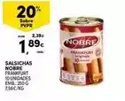 Continente Nobre - salsichas promoção
