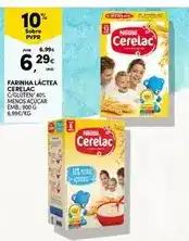 Continente Cerelac - farinha láctea promoção