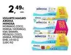 Continente Mimosa - iogurte magro aroma promoção
