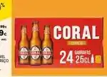 Continente Coral - garrafas promoção