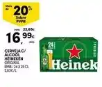 Continente Heineken - cerveja c/ alcool promoção