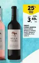 Continente Casal garcia - vinho promoção
