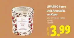 Lidl Vela aromatica em copo promoção