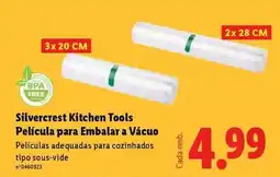 Lidl A+ - silvercrest kitchen tools pelicula para embalar a vácuo promoção