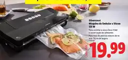 Lidl Silvercrest - máquina de embalar a vácuo promoção