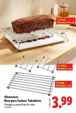 Lidl Silvercrest - base para tachos/ tabuleiros promoção