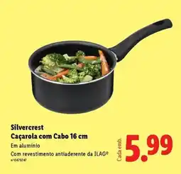 Lidl Silvercrest - caçarola com cabo 16 cm promoção