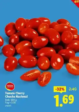 Lidl Nacional - tomate cherry promoção
