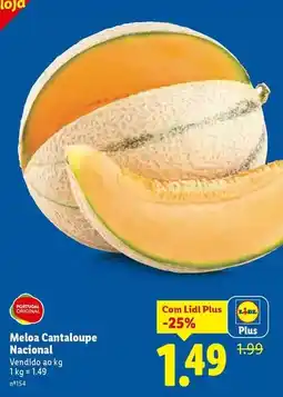 Lidl Nacional - meloa cantaloupe promoção