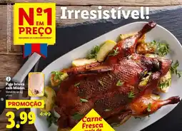 Lidl Pato - intéro con milho promoção
