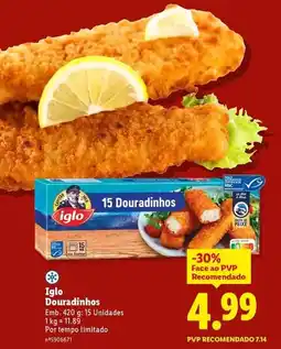 Lidl Iglo - douradinhos promoção