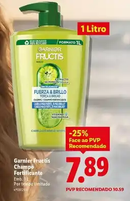 Lidl Garnier - fructis champ promoção