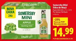 Lidl Mini - somersby promoção