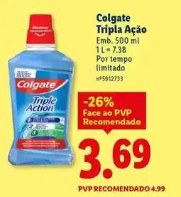 Lidl Colgate - tripla ação promoção