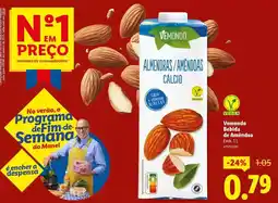 Lidl Vemondo - bebida de almendras promoção