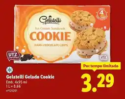 Lidl Utz - gelatelli gelado cookie promoção