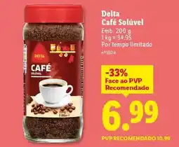 Lidl Delta q - café solúvel promoção
