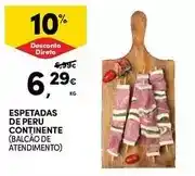 Continente Continente - espetadas de peru promoção