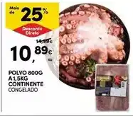 Continente Continente - polvo promoção