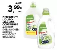 Continente Continente - detergente líquido maquina promoção