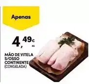 Continente Continente - mão de vitela s/osso promoção