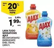Continente Ajax - lava tudo sensations promoção