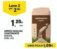 Continente Continente - arroz agulha promoção