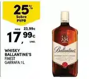 Continente Ballantine's - whisky finest promoção