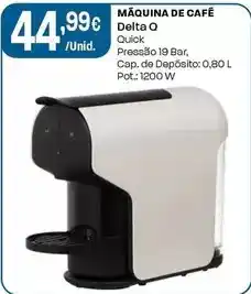 Intermarché Delta q - maquina de cafe promoção
