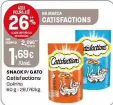 Intermarché Catisfaction - snack p/ gato promoção
