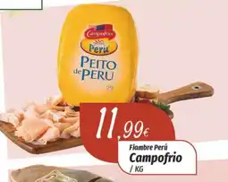 Miranda Supermercados Fiambre Perú Campofrio promoção
