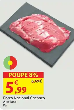 Minipreço Porco Nacional Cachaço promoção