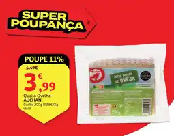 Minipreço Queijo Ovelha AUCHAN promoção
