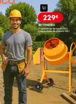 Bricomarché Betoneira promoção