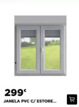 Bricomarché Janela pvc c/estore promoção