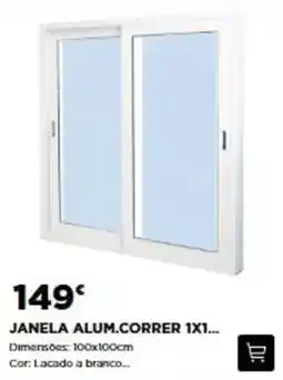 Bricomarché A+ - janela alum.correr 1x 1 promoção