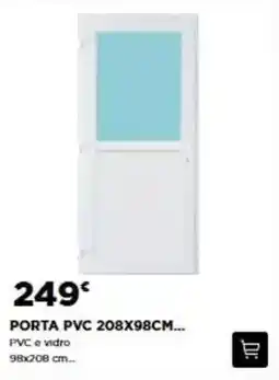 Bricomarché Porta pvc 208x98cm promoção
