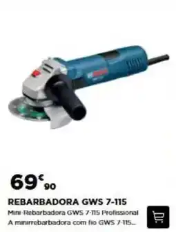 Bricomarché A+ - rebarbadora gws 7-115 promoção